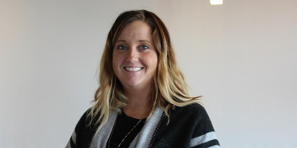 Carling Comte, French teacher at Niverville Middle School.