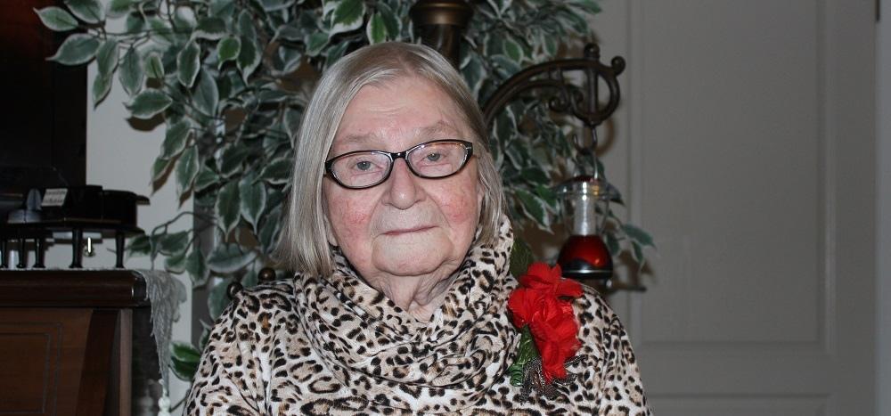 Annie Dyck of Niverville, a Christmas baby.