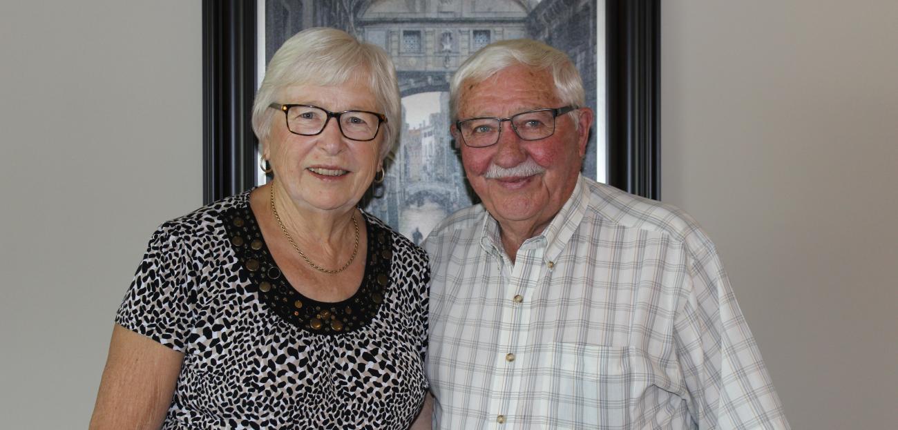 Roselyn and Bill Redekop of Niverville.