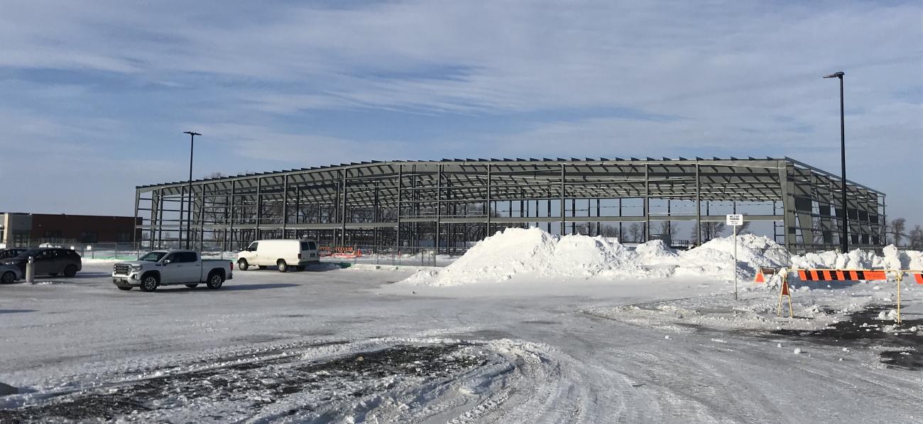 Niverville CRRC under construction