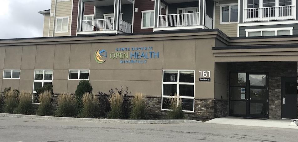 The Open Health medical clinic in Niverville.