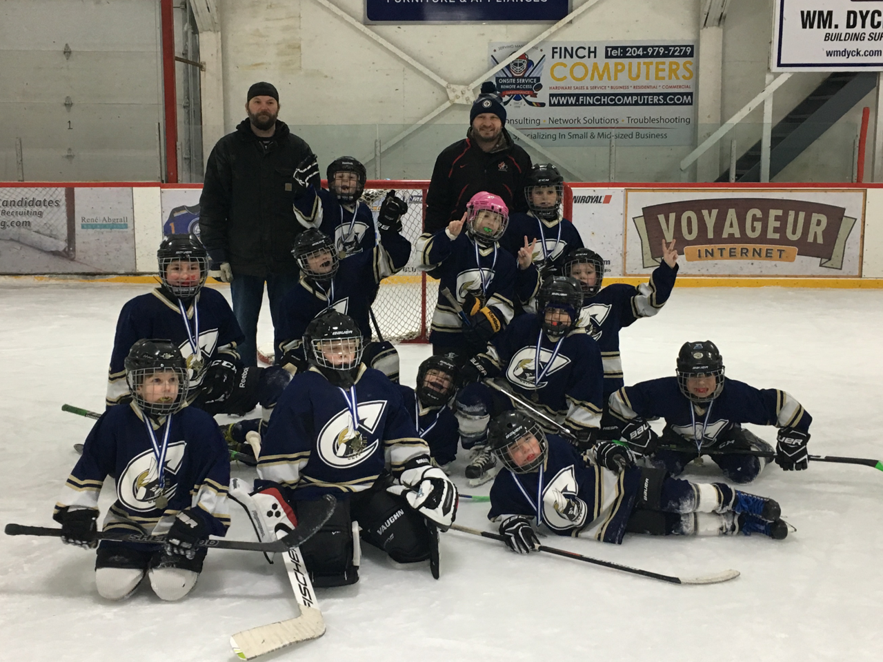 The Novice White Clippers.