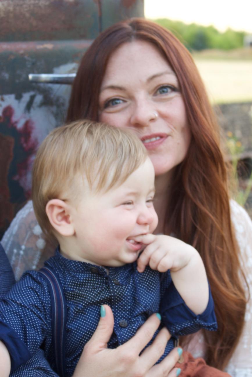 Erin Cummings-Henry and her son Orson, who is the inspiration for her new playgroup.