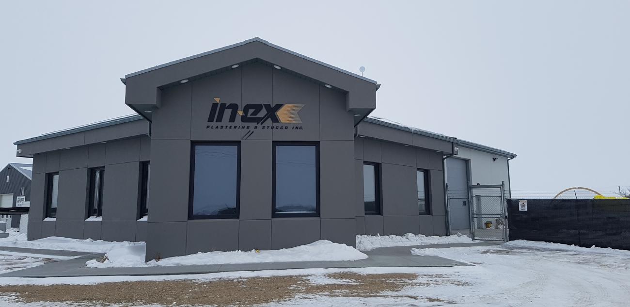 InEx’s building in Niverville’s business park.