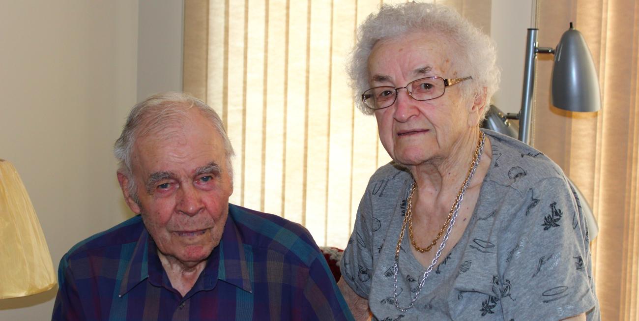 George and Anne Krahn of Niverville.