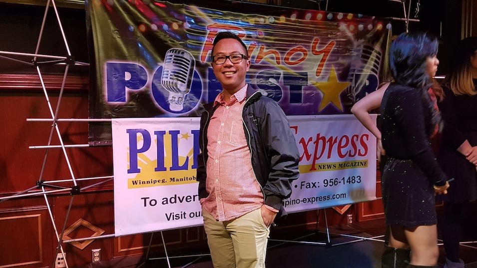 Joey Villanueva at the Pinoy Pop Star semi-finals.