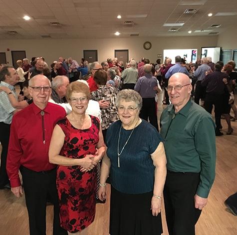 Jules Manaigre, Rae Manaigre, Denise Belisle, and Romeo Belisle