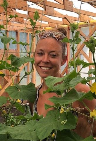 Chantal Wieler, owner and operator of Niverville Homegrown