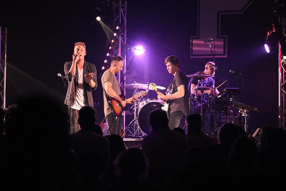 The Color performs at last year’s Welcome Week concert.