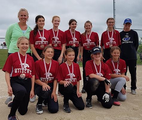 The Niverville U14 Wildcats with players from Landmark