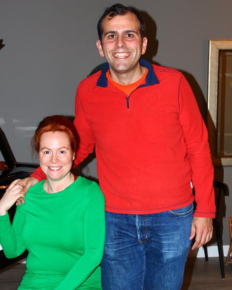 Elena Broisova and Tomas Yebra Vega