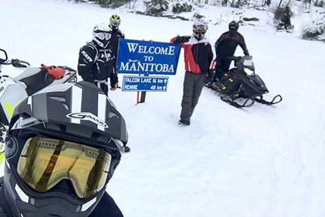 Local snowmobilers enjoy Manitoba's extensive trails
