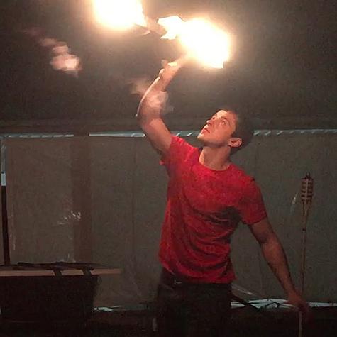 Local entertainer Pedro Balseiro