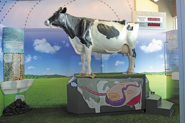 A display at the Bruce D. Campbell Farm & Food Discovery Centre