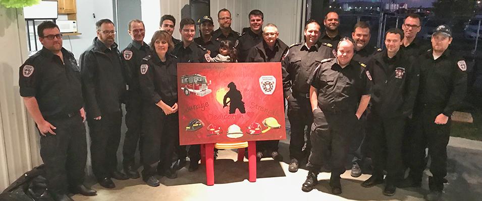 Ritchot firefighters were honoured at this year's Volunteer Appreciation Event