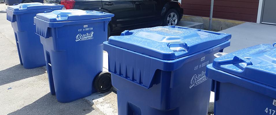 The new recycling cards go into operation June 1