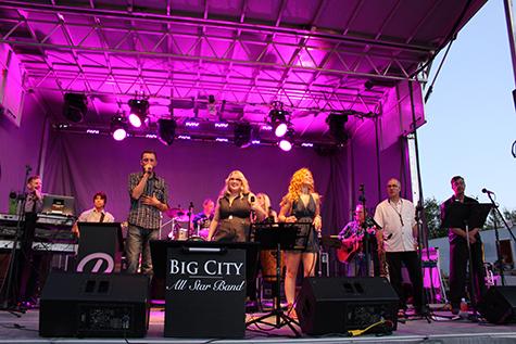 The Big City All Star Band performing at last year's fair