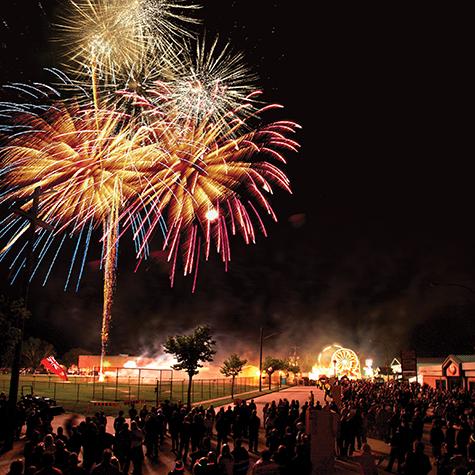Every Friday night of the Niverville Olde Tyme Country Fair ends with a bang—fireworks—and this year will be no exception.
