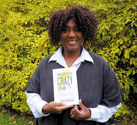 Local author Vicki Olatundun