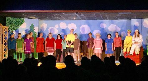 NCI students take the stage in the school's December musical