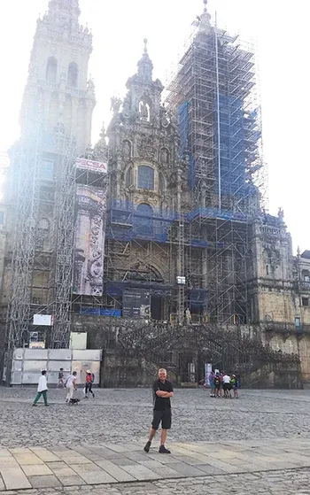 Santiago Cathedral, the destination