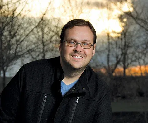 Local author Evan Braun