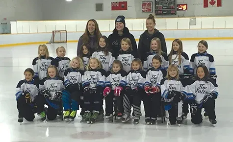 The R4U Red River Rage ringette team